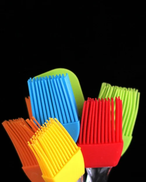 Assorted kitchen brushes and spatulas